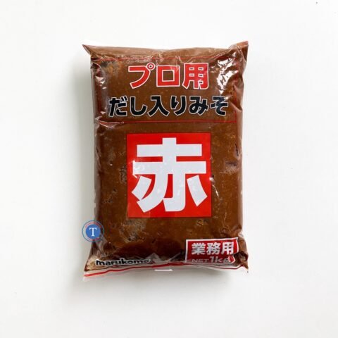 Raudonoji miso pasta 1kg - Marukome Aka Miso