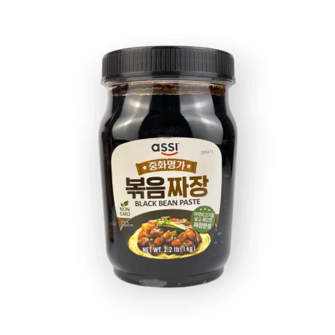 juodųjų pupelių pasta | black bean paste | chunjang | jajangmyeon padažas | korėjietiška pasta | azijietiški padažai | wok padažas | fermentuota pupelių pasta | azijos produktai