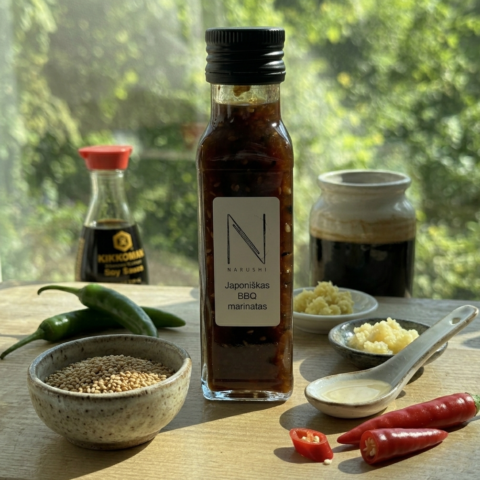 bbq marinatas | japoniškas marinatas | narushi marinatas | marinatas steakams | marinatas jautienai | azijietiškas marinatas | marinatas griliui | japoniškas bbq padažas | marinatas mėsai |