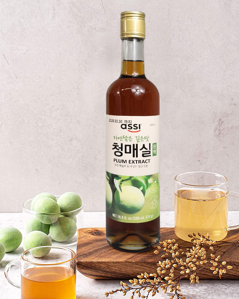 slyvu padazas | slyvų sirupas | žaliųjų slyvų sirupas | Assi Maesil | maesil sirupas | plum extract | slyvų ekstraktas |