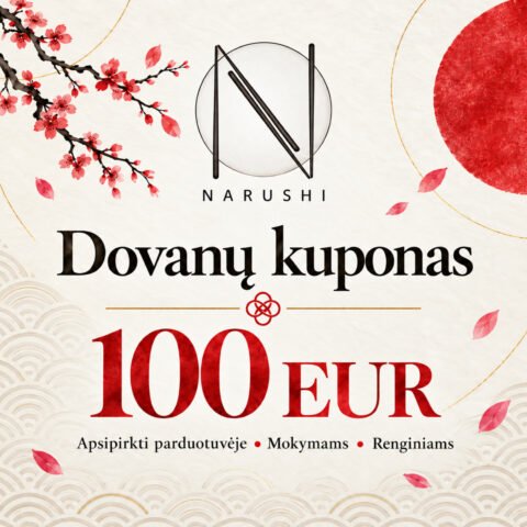 dovanų kuponas | Narushi dovanų kuponas | dovana gurmanui | dovana japoniškos virtuvės mėgėjui | sushi mokymai | Narushi renginiai | dovana gimtadieniui vyrui | dovanu kuponas vyrui | kuponas